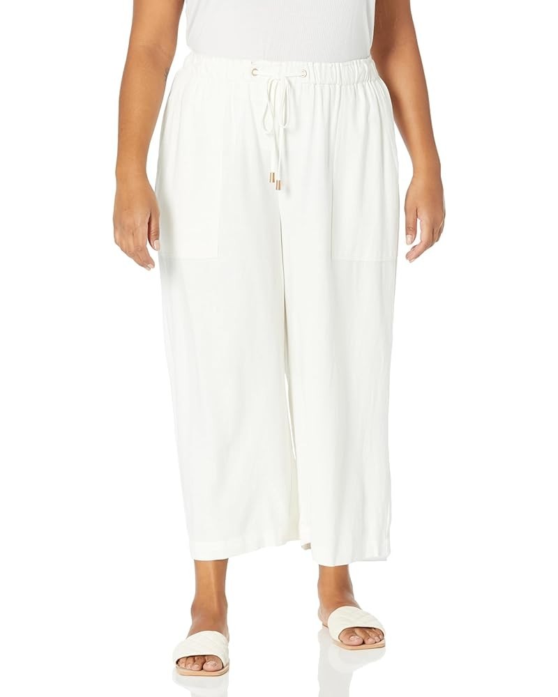 Women's Plus Size Pant Kiran Ivory $15.36 Pants