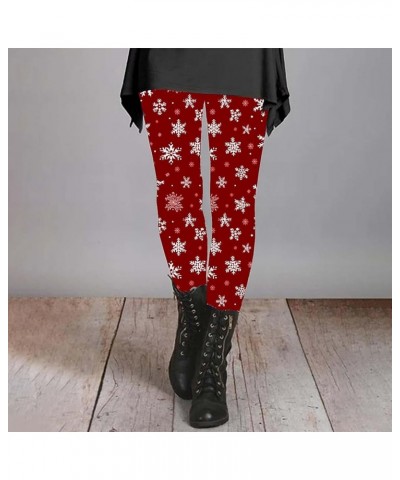 Girls Leggings Autumn Casual Print Leggings Boot Pants Girls Leggings Watermelon Red-b $8.81 Activewear