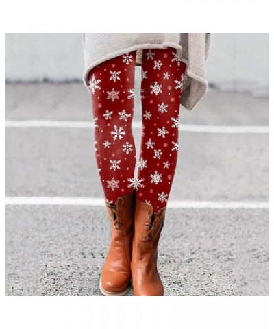 Girls Leggings Autumn Casual Print Leggings Boot Pants Girls Leggings Watermelon Red-b $8.81 Activewear