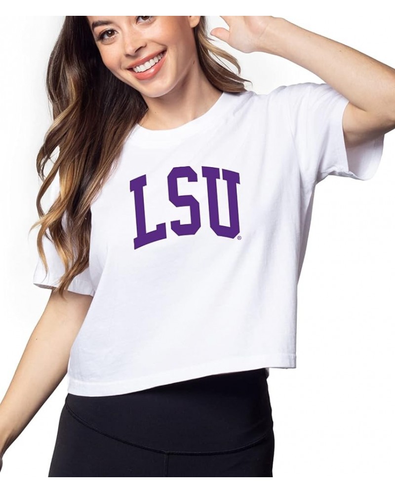 Women's Short 'N Sweet Tee LSU Tigers X-Large White $11.23 T-Shirts