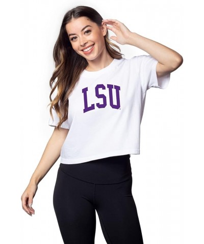 Women's Short 'N Sweet Tee LSU Tigers X-Large White $11.23 T-Shirts