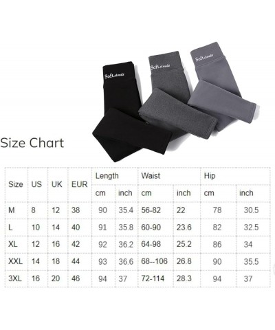 Casual Warm Winter Solid Pants,Soft Clouds Fleece Leggings,Warm Leggings for Women Winter,Fleece Lined Leggings Grey $13.14 L...