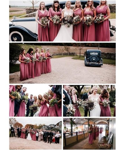 Bridesmaid Dresses Long Prom Dresses Multiple Wearing Methods Bridesmaid Gowns Grey $46.74 Dresses