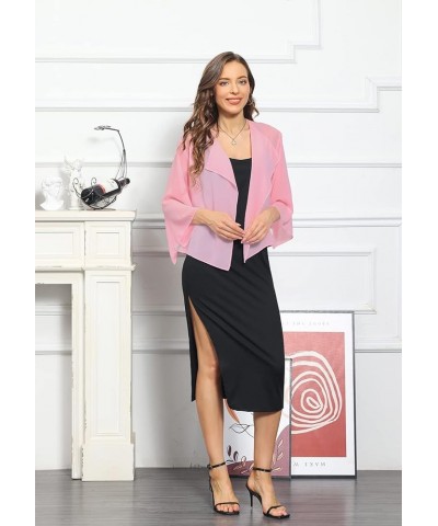 Women Summer Cardigans Chiffon Loose Kimono Cardigan Capes Bolero Shrug Blush $12.88 Swimsuits