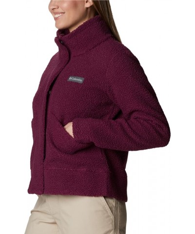 Women's Panorama Snap Fleece Jacket Marionberry $25.49 Jackets