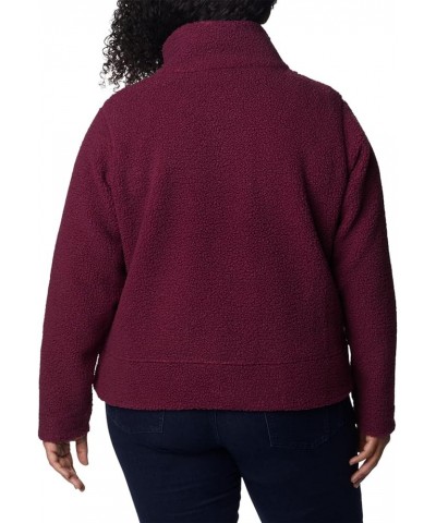 Women's Panorama Snap Fleece Jacket Marionberry $25.49 Jackets