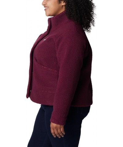 Women's Panorama Snap Fleece Jacket Marionberry $25.49 Jackets