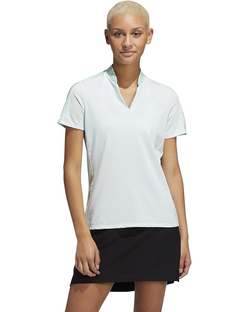 Women's Ultimate365 Printed Polo Shirt Halo Mint $16.56 Shirts