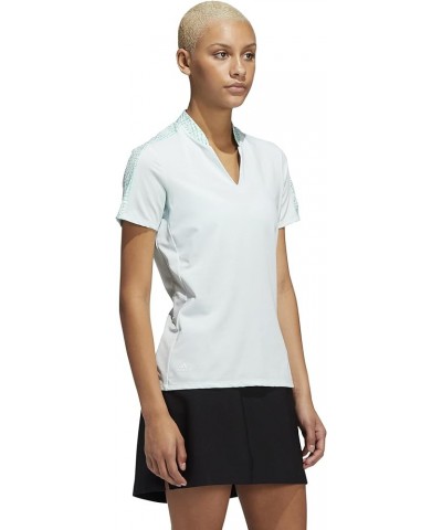 Women's Ultimate365 Printed Polo Shirt Halo Mint $16.56 Shirts