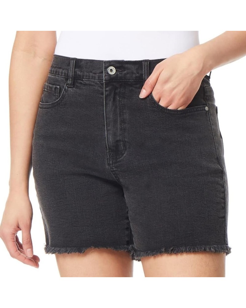 Women's Dad Midi Denim Shorts High-Rise Insta Vintage Juniors 9 $14.84 Shorts