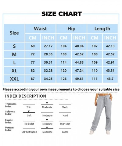 Joggers for Women Fleece Lined Pants Women Wide Leg Sweatpants Yoga Pants Baggy Winter Lounge Workout Stretch Pants 01-white ...