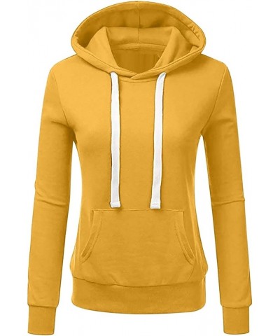 2023 Womens Fall Fashion Zip Up Hoodies Fleece Sweatshirts Casual Long Sleeve Pullover Winter Coats Warm Jacket D2 yellow $9....