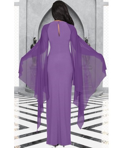 Womens Flowy Cocktail Party Elegant Formal Floor Length Maxi Dress Gown Lavender Purple $21.98 Dresses