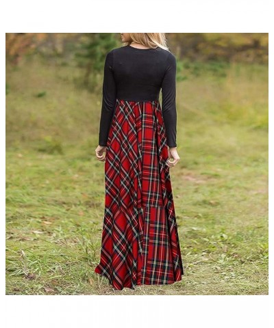 Summer Dresses for Women 2024 Black Dress High Waist Full Length Maxi Dress, S-XL Multicolor $10.07 Dresses