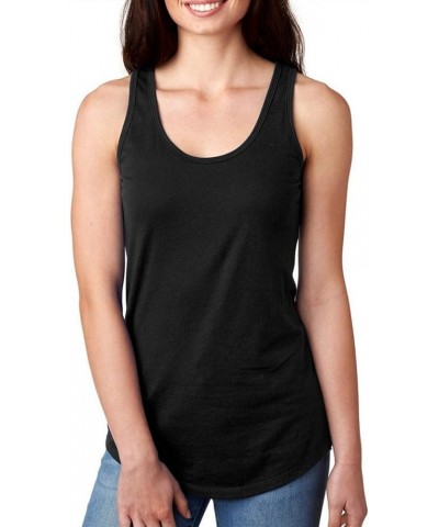 Women's Lightweight Racerback Tank Black $10.25 Tanks