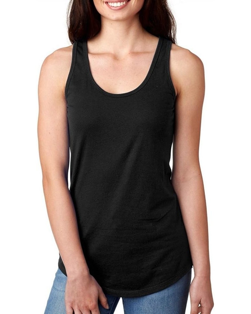 Women's Lightweight Racerback Tank Black $10.25 Tanks